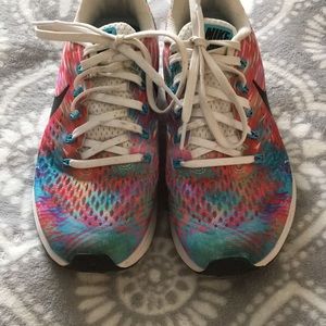 Women’s Tie Dye Nike Zoom Pegasus size 7.5